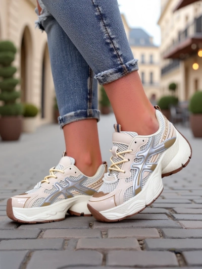 Royalfashion Women's Sporty Sneakers Senuifo