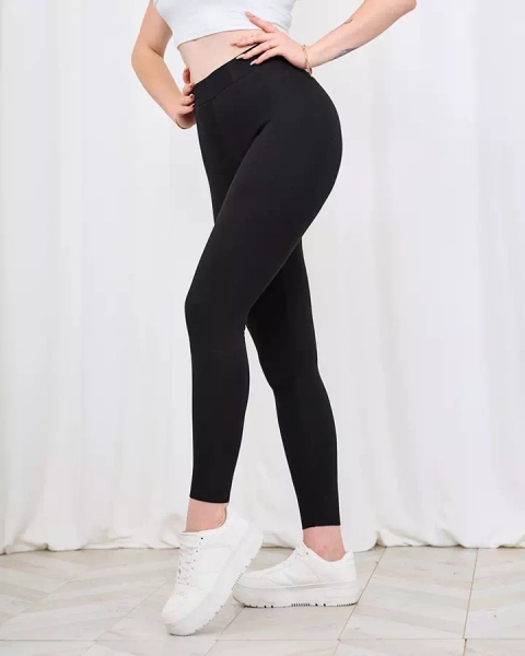 Royalfashion Black insulated women's leggings