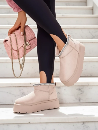 Royalfashion Women's short boots a'la snow boots Xoalla