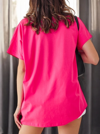 Royalfashion Women's Cotton T-Shirt A lot of Hearts