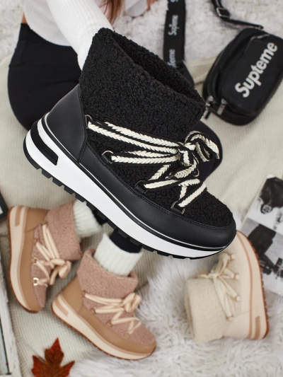 Women's snow boots with fur Verruna