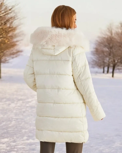 Royalfashion Naiste tikitud talvejope