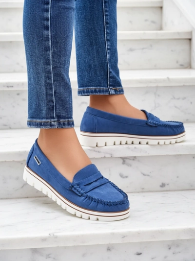 Royalfashion Женские экокожаные мокасины Bellisse