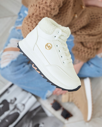 Royalfashion Naiste isoleeritud spordijalatsid valge Cerrto