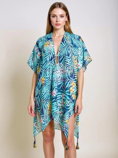 Pareo Helene Tropica Royalfashion põlvini – värviline rannakleit