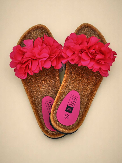 Royalfashion Женские шлепанцы с цветочками Flora Soft