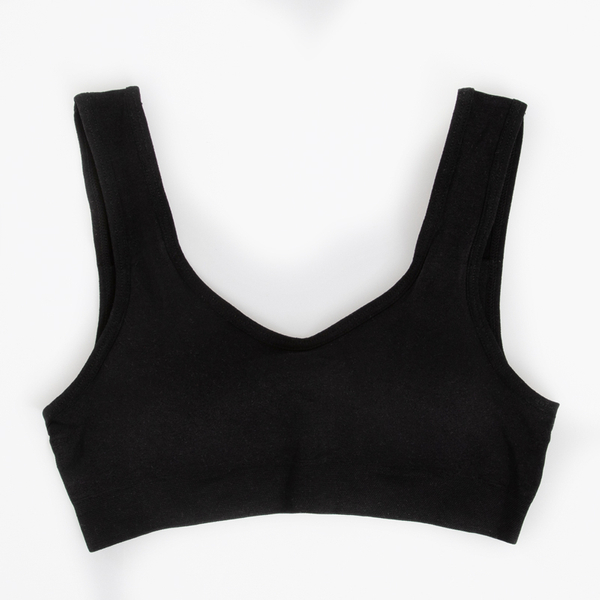 Children's black sports bra - Underwear