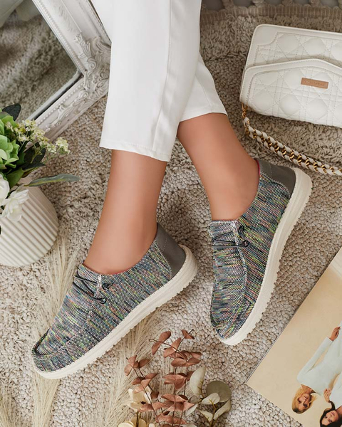 Royalfashion Women's Seleptes Lace-up Half Shoes