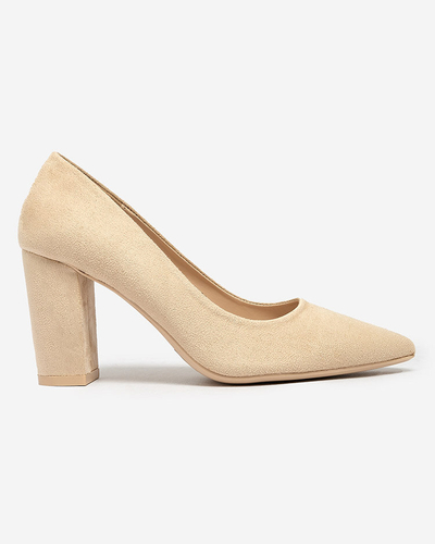 Royalfashion Women's eco suede post pumps Duttoso