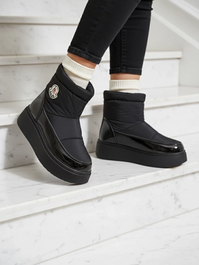 Royalfashion Naiste liibuvad lumesaapad musta värvi Ademra