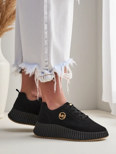 Royalfashion Women's perforated sport sneakers Tobin