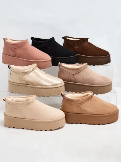 Royalfashion Naiste lühikesed saapad a'la lumesaapad Ozozi