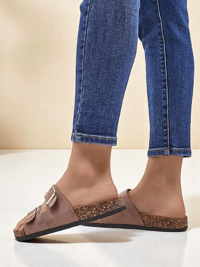 Роялфешн Женские сандалии с пряжками Фоумy