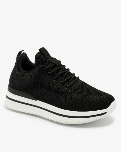 Royalfashion Black women's sports shoes Losoyta
