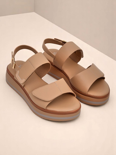 Royal Fashion Women's Thick-Soled Tulip Sandals