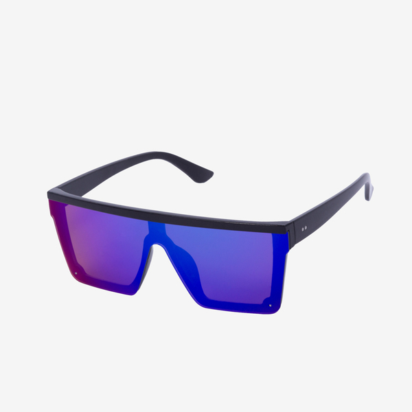 Navy Blue Ladies Square Holograafilised päikeseprillid - Aksessuaarid