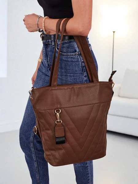Aurelia Grande Shopper – elegantne naiste käekott PU ökonahast A4