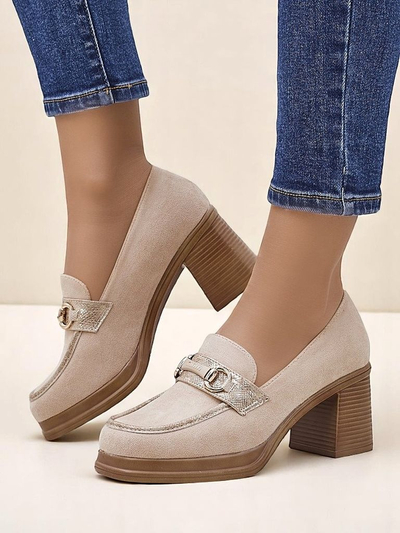Royalfashion naiste plokk-kontsaga loafersid Apareus