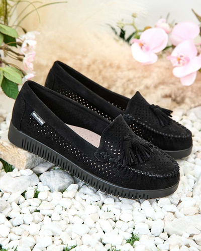 Royalfashion Women's openwork moccasins Molaffa