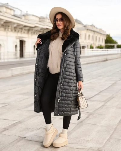 Royalfashion Long says coat women's
