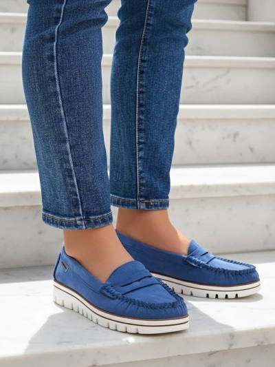 Royalfashion Naiste ökoloogilised nubukmokkasinid Bellisse