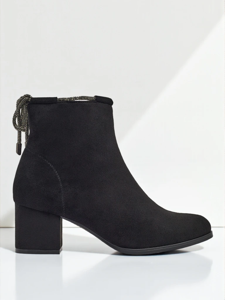 Women's Ornella eco-suede heeled ankle boots