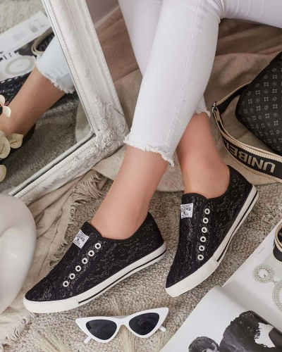 Royalfashion Naiste Imilla Brokaadist tennised