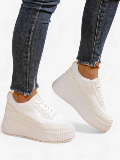 Royalfashion Women's Platform Sneakers Siserra