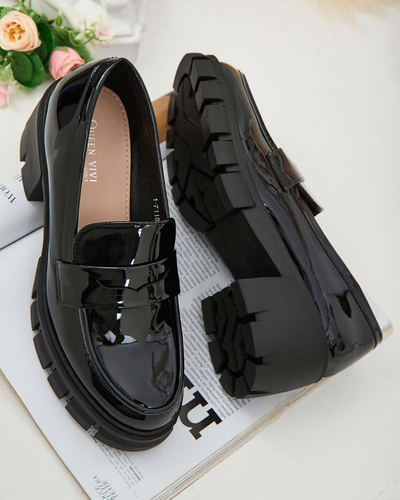 Royalfashion Naiste mokassinad madalal postil Denebel