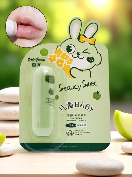 Children's lip balm - moisturizes and regenerates - apple