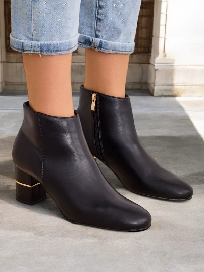 Royalfashion Wimen's wedge heel ankle boots Afennor