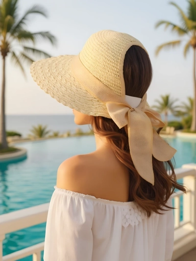 Royalfashion Women's Straw Hat Mira Flare