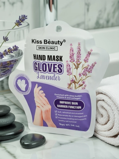 Aurelia Hand Mask Gloves Lavender - Увлажняющие перчатки для рук 30 г