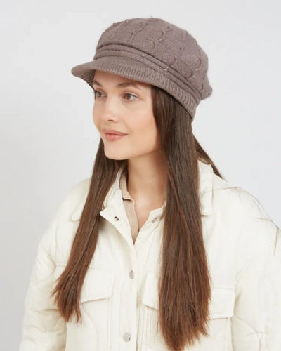 Kungen hönn Womens beret med visir