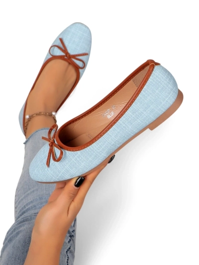 Royalfashion Женские балетки с блестками и бантом Aramie