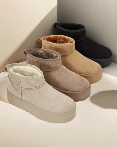 Royalfashion Short snow boots ladies Alalla