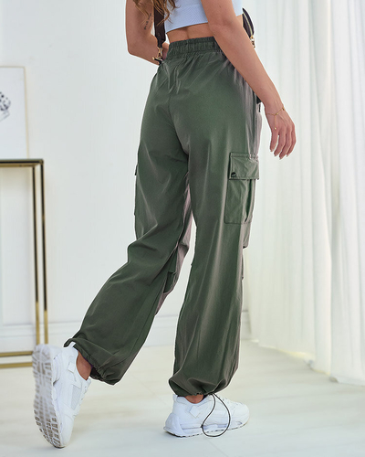 Royalfashion Женские тканевые боевые брюки