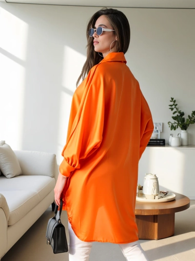 Royalfashion Long women's oversized shirt