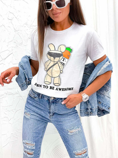 Royalfashion Naiste trükitud t-särk