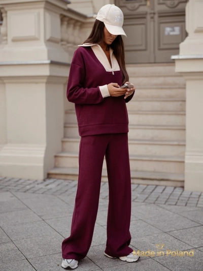 Cotton Women's Sweater Set Fissa