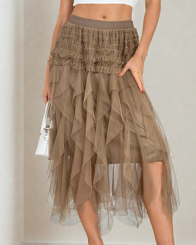 Royalfashion Naiste kahekihiline midi seelik