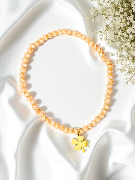 Royalfashion Women's bracelet with a clover charm