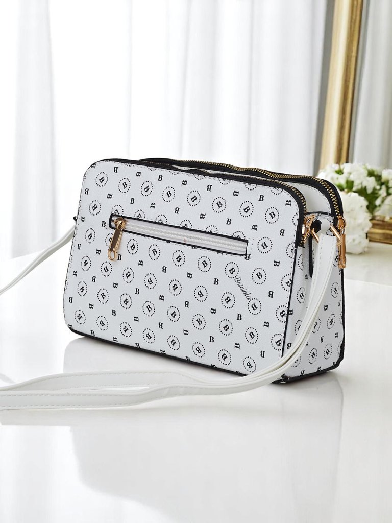 Royalfashion Väike käekott ökonahast, Viva Linea mustriga