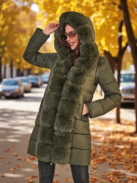 Royalfashion Women's jacket with detachable sleeves