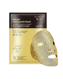 Gold sheet mask with honeycomb structure 28g