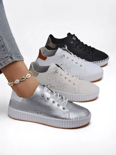 Royalfashion Женские ажурные кроссовки Luna Lace