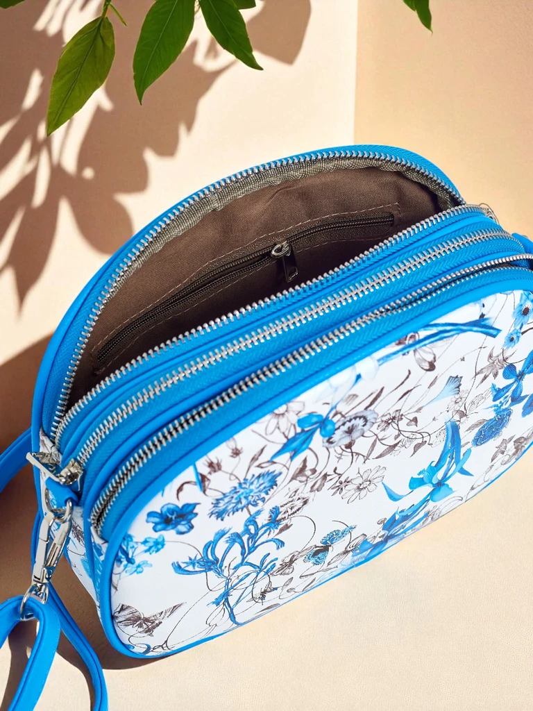 Royalfashion Väike ökonahast naiste käekott Floriana