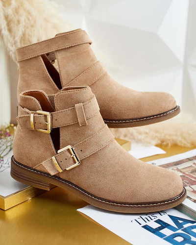 Royalfashion Women's Geronsa cutout boots