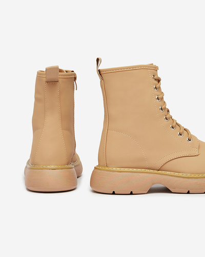 Royalfashion Matte light brown Kucillo women's boots