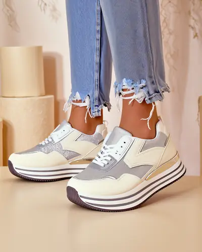 Кроссовки Royalfashion для женщин с блестками Borovis